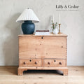 Antique Pine Mule Chest