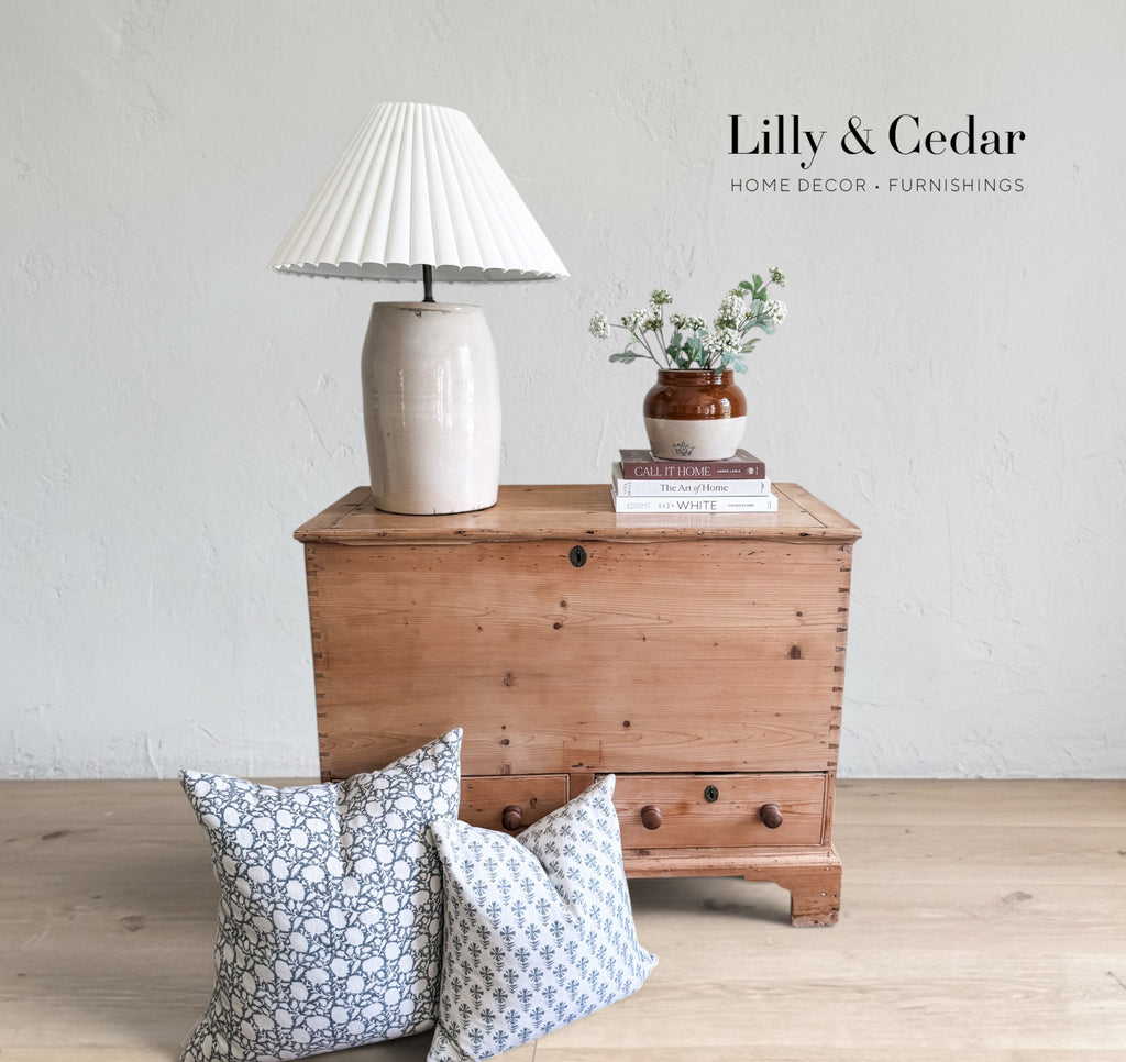 Vintage Water Filter Crock Lamp